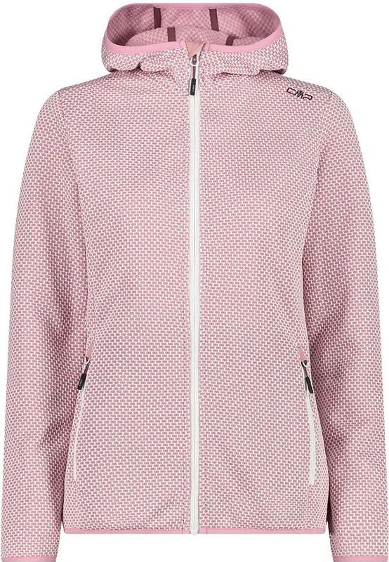 Cmp - 33h5746 - Jas - Knit Tech Fleece - Met Capuchon