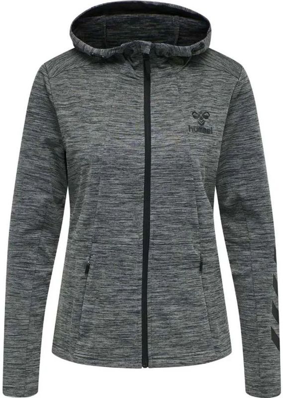 Hummel - hmlSELBY - Sweatshirt - Met Rits - Polyester Jersey