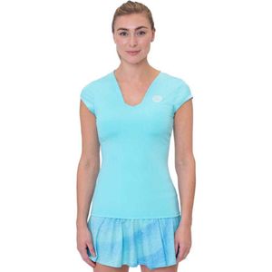 Bidi Badu Beach Spirit V-neck Short Sleeve T-shirt Blauw S Vrouw