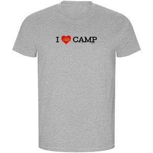 Kruskis I Love Camp Eco Short Sleeve T-shirt Grijs XL Man