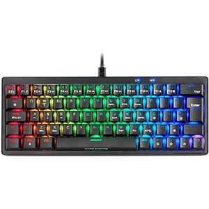 Mars Gaming - Mkminipro Gamingtoetsenbord - Ultracompact - RGB Verlichting
