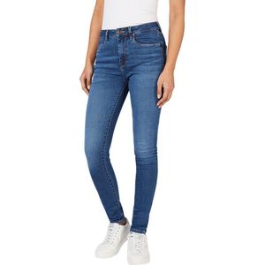 Pepe Jeans Pl204584 Skinny Fit Jeans Blauw 32 / 30 Vrouw
