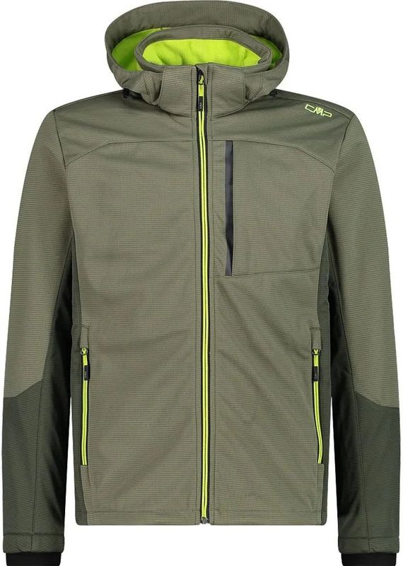 Cmp - 33A1817 - Softshelljack - Met Afneembare Capuchon