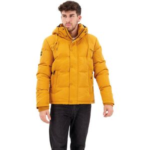 Superdry Everest Short Puffer Jacket Geel S Man