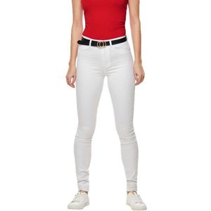 Only Royal Life High Waist Skinny Jeans Wit S / 32 Vrouw
