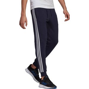 Adidas Essentials Fleece Fitted 3-stripes Pants Blauw XL / Regular Man