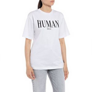 Replay W3698d.000.23188p Short Sleeve T-shirt Wit 2XS Vrouw