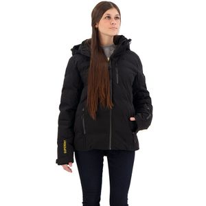 Superdry Motion Pro Puffer Jacket Zwart L Vrouw