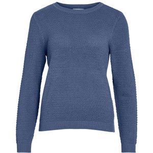 Vila Dalo O Neck Sweater Blauw XS Vrouw