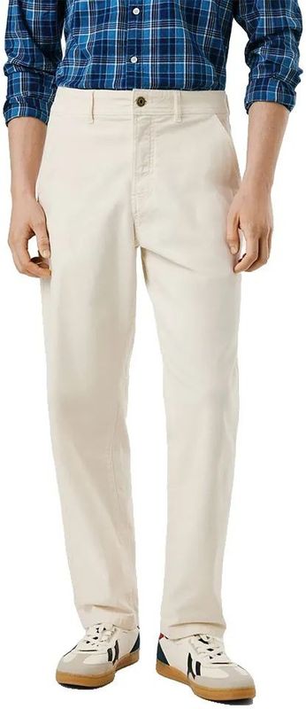 Pepe Jeansvoor mannen. PM2100004 Relaxte wijde broek off-white (30), Wit, Casual, Katoen