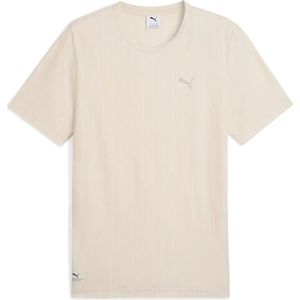 Puma Class Striped T-shirt Met Korte Mouwen