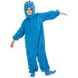 Viving Costumes Basic Cookie Monster Junior Custom Blauw 7-12 Months