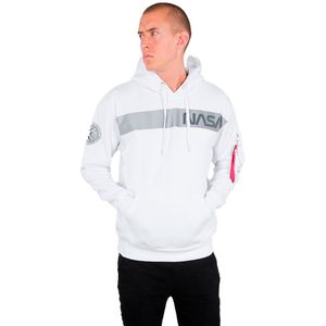 Alpha Industries Nasa Rs Hoodie Wit XS Man