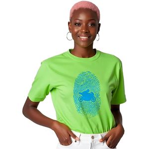 Kruskis Motorbiker Fingerprint T-shirt Met Korte Mouwen