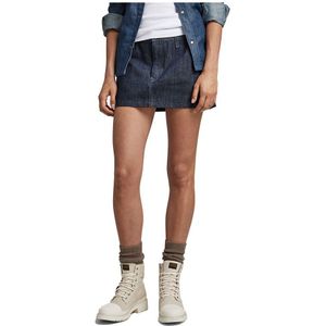 G-star Workwear Mini Skirt Grijs 27 Vrouw