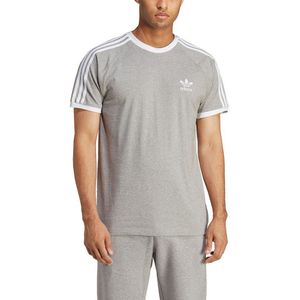 Adidas Originals Adicolor Classics 3 Stripes Short Sleeve T-shirt Grijs M / Regular Man