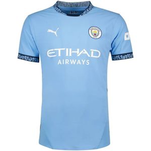 Puma Manchester City Fc Authentic 24/25 Thuis T-shirt Met Korte Mouwen