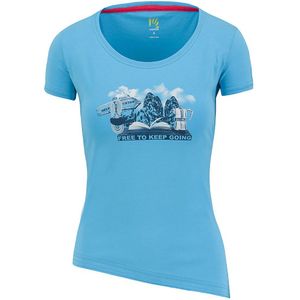 Karpos Anemone Evo Sleeveless T-shirt Blauw L Vrouw