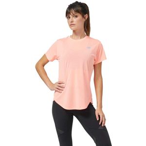 New Balance Accelerate Short Sleeve T-shirt Oranje XS Vrouw