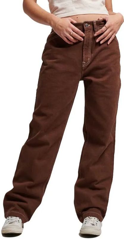 Superdry - Carpenter - Spijkerbroek - Wijd Zittend - Contrasterende Stiksels