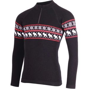 Lasting Waron 9091 Half Rits Lange Mouw T-shirt