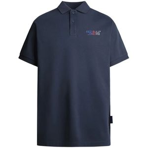 Red Bull Racing Tonal Graphic Logo Korte Mouw Poloshirt