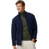 Silbonvoor mannen. 133703 Klassieke marine fleece (S), Casual, Polyester, Marineblauw