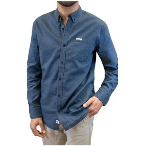 Bendorff - 840225169 - Overhemd - Marineblauw - Katoen - Lange Mouwen