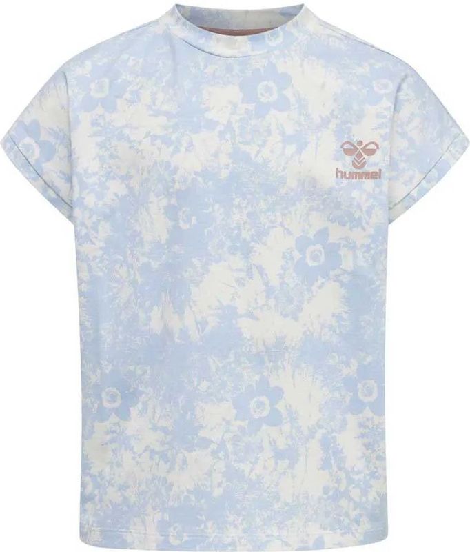 Hummel - Inez - T-shirt - Korte Mouwen - All-over Bloemen Tie-dye Print
