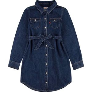 LEVI'S® KIDS Western Shirt Jurk - Blauw - Katoen