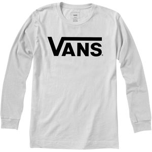 Vans Classic Long Sleeve T-shirt Wit,Zwart 12-14 Years Jongen