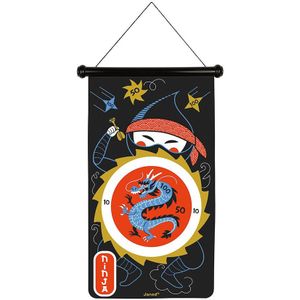 Janod Ninja Magnetic Dart Set Veelkleurig