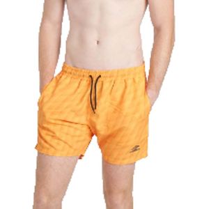 Umbro Printed Swimming Shorts Oranje S Man