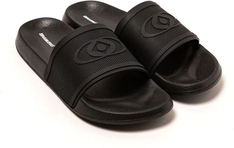 Brasileras - Splash - Teenslippers - Zwart - Rubber