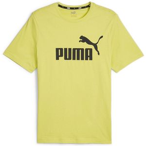 Puma 586667 Ess Logo Short Sleeve T-shirt Geel S Man