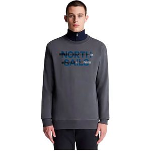 North Sails Organic Cotton Sweatshirt Met Rits