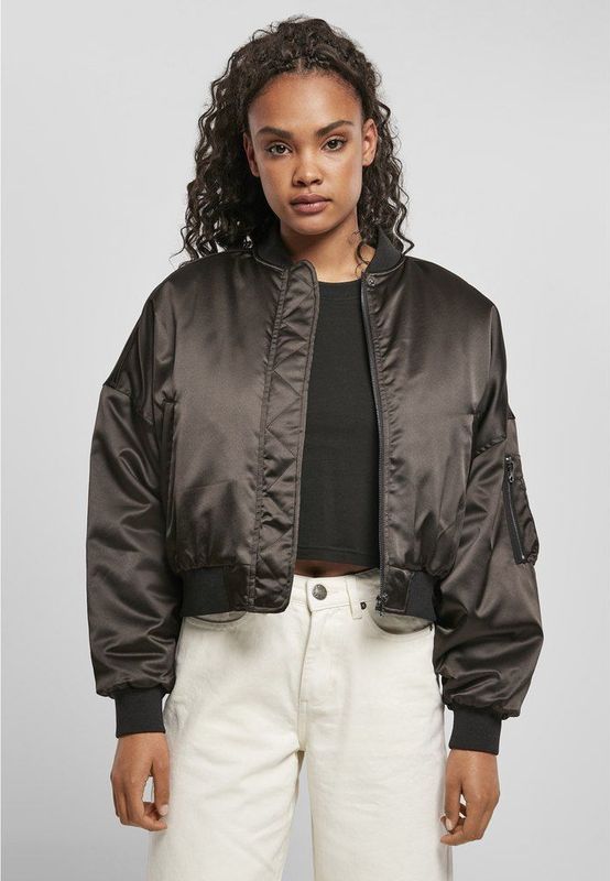 Urban Classics Oversized Satin Jas