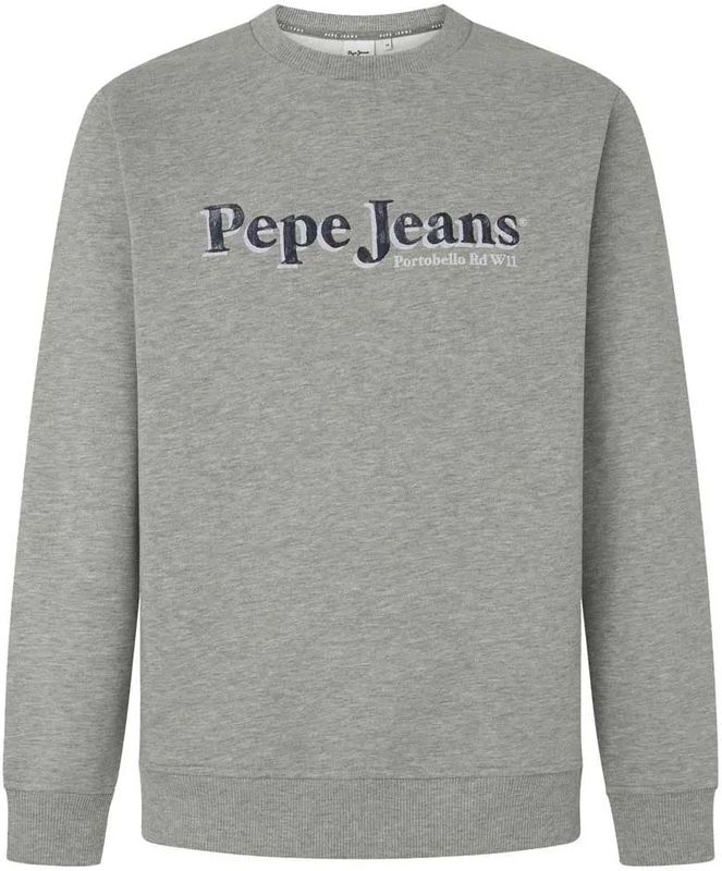 Pepe Jeans - PM582727 - Sweater - Grijs - Biologisch Katoen - Duurzaam