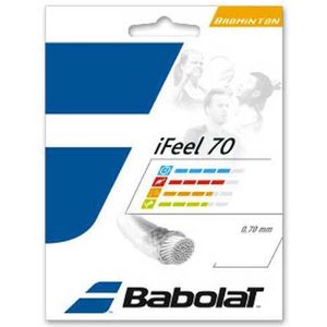 Babolat Ifeel 70 200 M Badminton Reel String Wit 0.70 mm