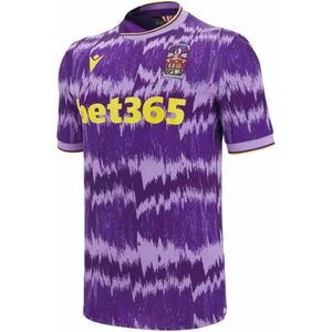 Macron Stoke City Fc 25/26 Weg T-shirt Met Korte Mouwen