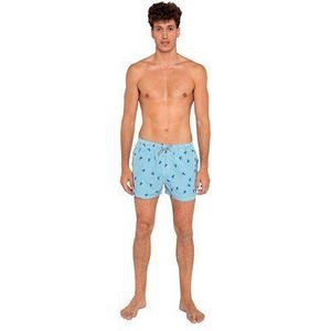 Pepe Jeans Stripes Swimming Shorts Blauw XL Man