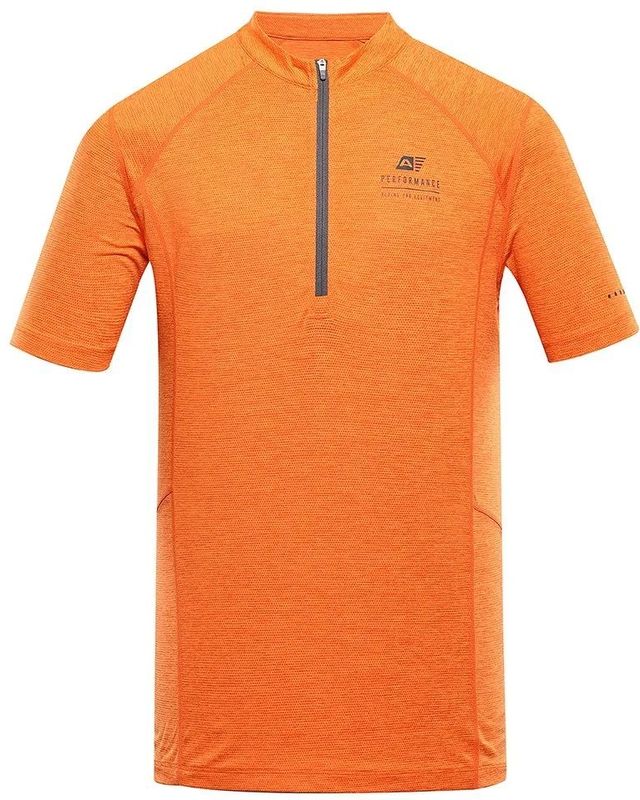 Alpine Pro Geret T-shirt Met Korte Mouwen