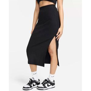 Nike - Chill Rib - Rok - Zwart