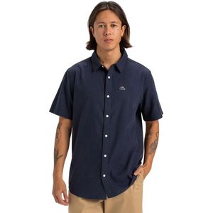 Quiksilver Mw Premium Stretch Overhemd Met Korte Mouwen Gerenoveerd