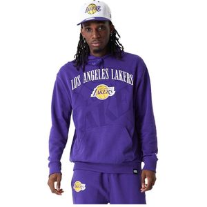 New Era Nba Logo Os Los Angeles Lakers Hoodie Paars 2XL Man
