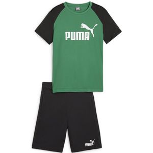 Puma Polyester Set Groen 15-16 Years Jongen