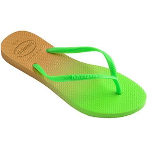 Havaianas Slim Gradient Flip Flops Groen,Oranje EU 43-44 Vrouw