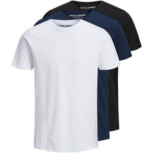Jack & Jones Organic Basic 3 Pack Short Sleeve T-shirt Veelkleurig XL Man