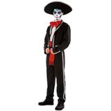 Viving Costumes Mexican Man Custom Zwart S