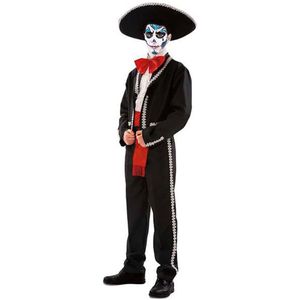 Viving Costumes Mexican Man Custom Zwart S